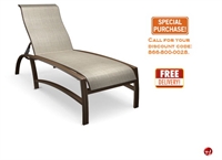 Picture of Homecrest Mirage Aluminum Outdoor Sling Adjustable Chaise
