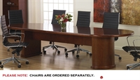 Picture of QSP 12' Racetrack Veneer Conference Table