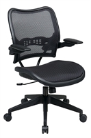 Picture of QSP Ergonomic Mid Back Mesh Office Task Chair