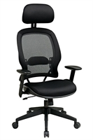 Picture of Ergonomic High Back Mesh Chair with Adjustable Headrest