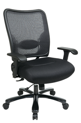 Picture of Big and Tall Ergonomc Mesh Office Swivel Chair with Adjustable Lumbar