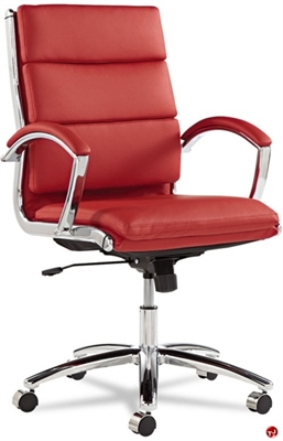 Picture of Contemporary Mid Back Red Office Conference Chair