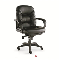 Picture of Mid Back Padded Office Conference Chair with Lumbar