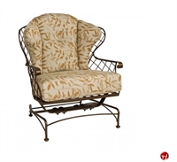 Picture of GRID Outdoor Wrought Iron Movement Chair with Padded Cushion