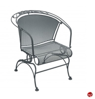 Picture of GRID Outdoor Wrought Iron Movement Dining Arm Chair