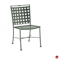 Picture of GRID Outdoor Wrought Iron Dining Armless Chair