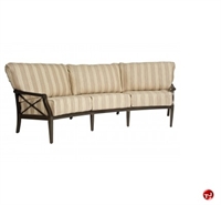 Picture of GRID Outdoor Aluminum 3 Seat Sofa with Padded Cushion