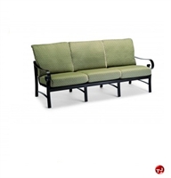 Picture of GRID Outdoor Aluminum Padded Cushion 3 Seat Chair Sofa