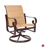 Picture of GRID Outdoor Aluminum Swivel Rocker Padded Chair