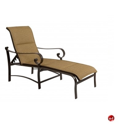 Picture of GRID Outdoor Aluminum Padded Adjustable Chaise Lounge