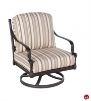 Picture of GRID Outdoor Aluminum Thick Cushion Rocking Lounge Chair