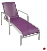 Picture of GRID Outdoor Aluminum Stacking Chaise Lounge
