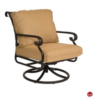 Picture of GRID Outdoor Aluminum Thick Cushion Swivel Rocker Strap Chair
