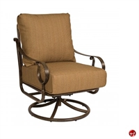Picture of GRID Outdoor Aluminum Thick Cushion Swivel Rocker Arm Chair