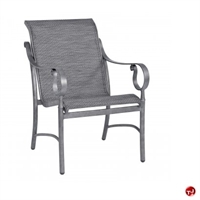 Picture of GRID Outdoor Aluminum Dining Sling Arm Chair