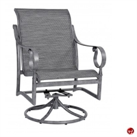 Picture of GRID Outdoor Aluminum Swivel Rocking Sling Chair
