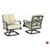 Picture of GRID Outdoor Aluminum Thick Cushion Rocker Dining Chair, Pack of 2