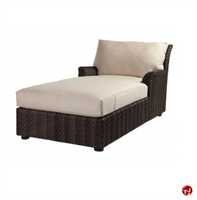 Picture of GRID Outdoor Wicker Thick Cushion Adjustable Chaise Lounge