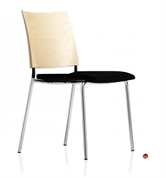 Picture of ICF Spira Contemporary Armless Wood Stack Chair