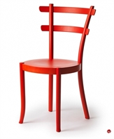 Picture of ICF Contemporary Dining Cafe Armless Wood Chair