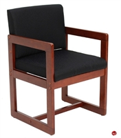 Picture of Marino Contemporary Guest Visitor Lounge Sled Base Arm Chair