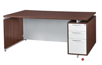 Picture of Marino Contemporary 72" Single Pedestal Office Desk