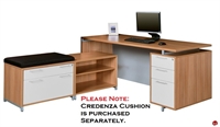 Picture of Marino Contemporary L Shape Office Desk Workstation