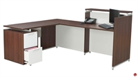 Picture of Marino Contemporary L Shape ADA Reception Desk Workstation