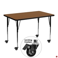 Picture of Brato 30" x 48" Height Adjustable Mobile Activity Table