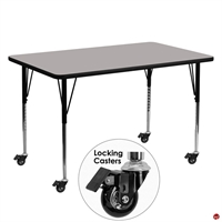 Picture of Brato 30" x 60" Height Adjustable Mobile Activity Table