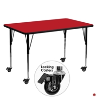 Picture of Brato 30" x 60" Height Adjustable Mobile Activity Table
