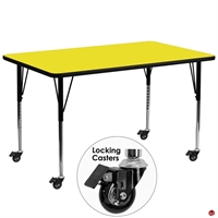 Picture of Brato 30" x 72" Height Adjustable Mobile Activity Table