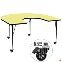 Picture of Brato U Shape Height Adjustable Mobile Activity Table