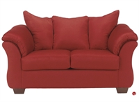 Picture of Brato Plush Red 2 Seat Loveseat Sofa