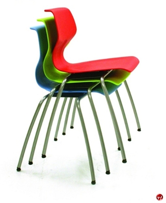 Picture of Vanerum Airley Poly Shell Armless Stack Chair