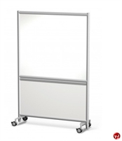 Picture of Optra Mobile Whiteboard Privacy Dividing Panel, 48"W