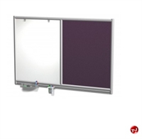 Picture of Optra Wall Mounted Magnetic 6' x 4' Whiteboard