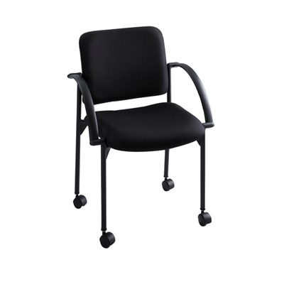 Picture of Guest Side Mobile Arm Stack Chair, Pack of 2