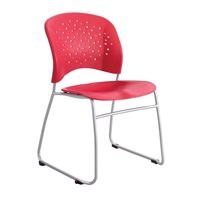 Picture of Sled Base Poly Armless Stack Chair, Pack of 2