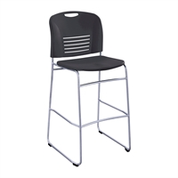 Picture of Poly Shell Armless Sled Base Counter Height BarStool Chair