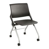 Picture of Poly Shell Mobile Nesting Armless Chair