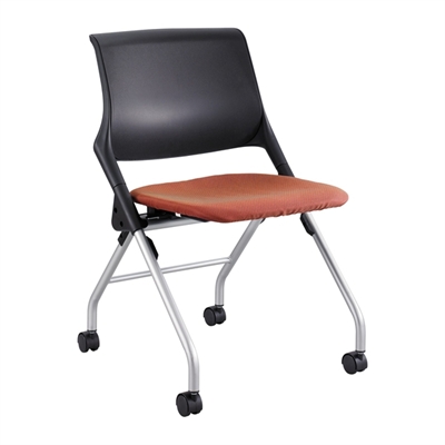 Picture of Training Poly Mobile Nesting Armless Chair
