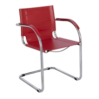Picture of Contemporary Guest Side Sled Base Arm Chair