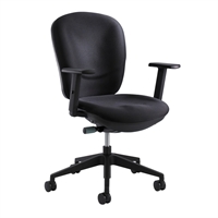 Picture of Ergonomic Office Task Swivel Chair with Adjustable Arms