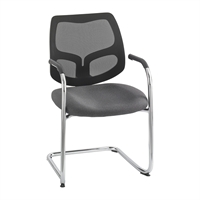 Picture of Guest Side Sled Base Mesh Arm Chair
