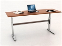 Picture of PEBLO 24" x 72" Height Adjustable Training Desk Table